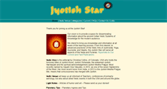 Desktop Screenshot of jyotishstar.com