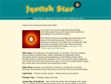 Tablet Screenshot of jyotishstar.com
